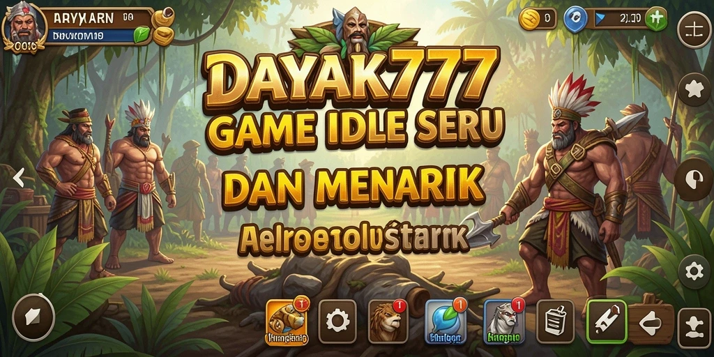 Tampilan gameplay <strong>DAYAK777</strong> yang menarik dan penuh warna.