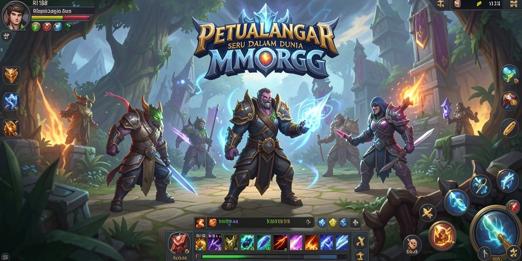 Tampilan gameplay seru di RI188 yang menghadirkan pertempuran epik.